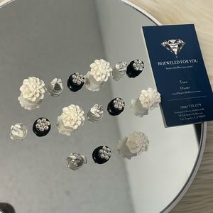 Luxury Bling, Flower Cabochons & Howlite Chakra Croc Jibbitz that I just made.